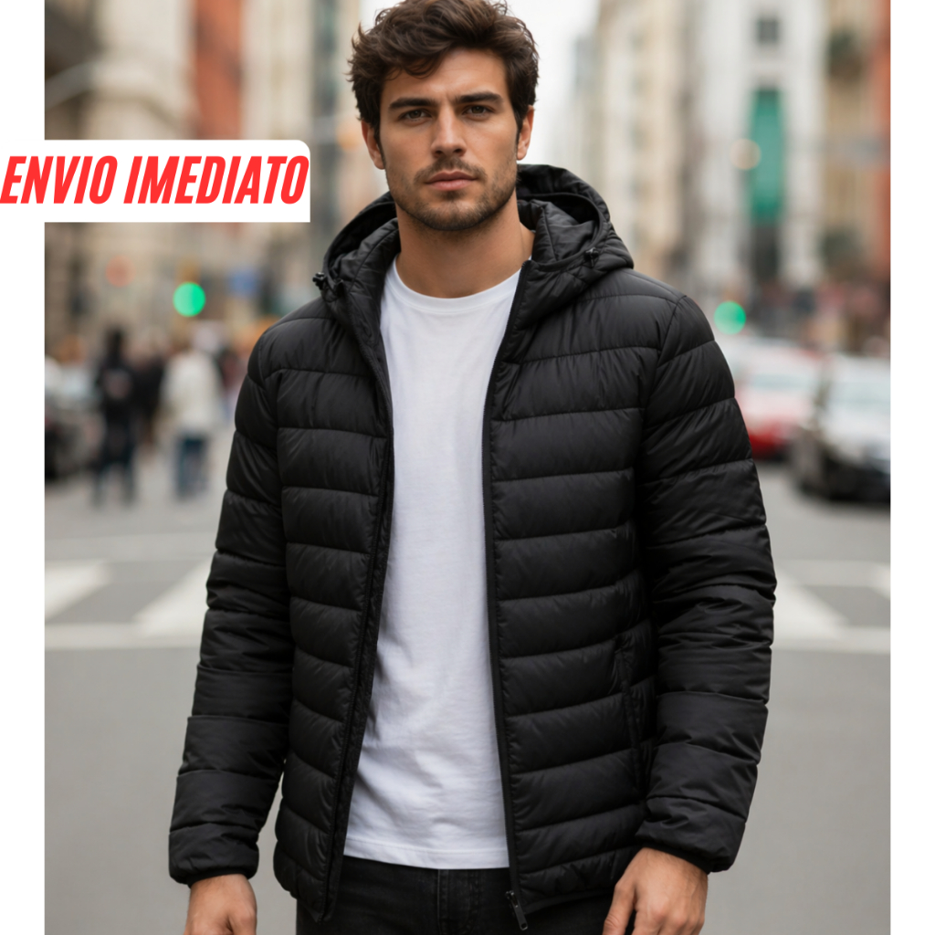 Jaqueta Puffer Masculina  Blusa Bobojaco Agasalho 