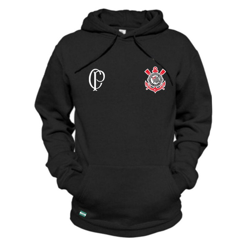 Moletom Capote Corinthians Abrigo Casaco Blusa de 