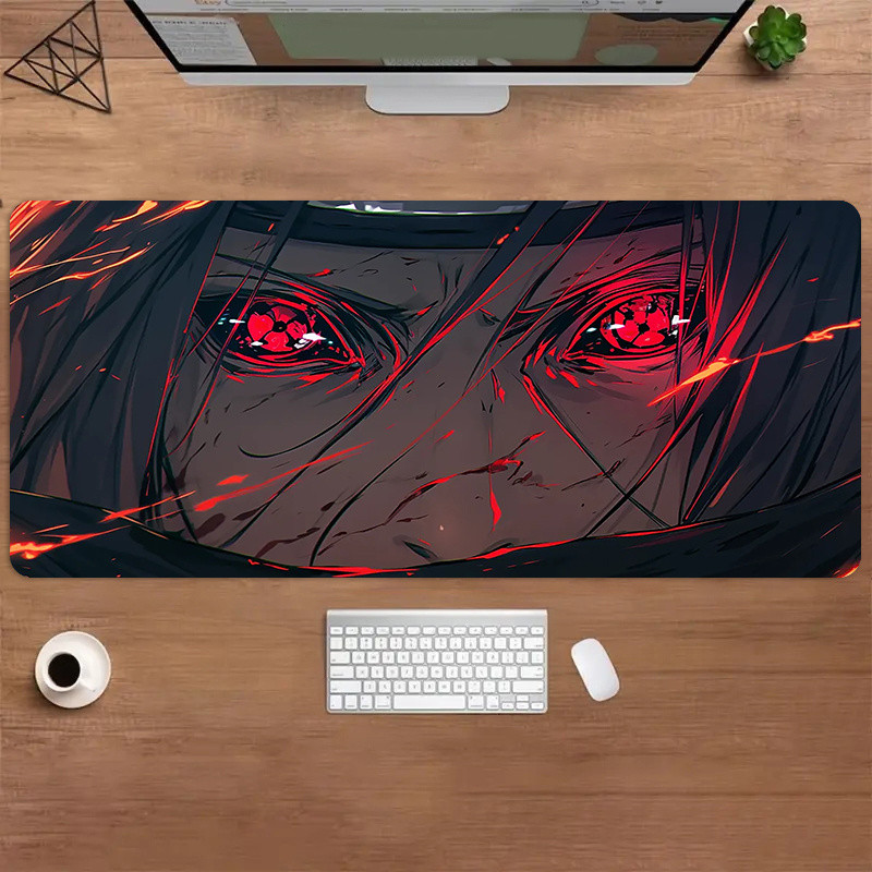 Tapete de Mesa para Jogos com Tema Anime Itachi Na