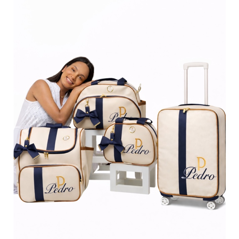 Bolsa Maternidade Personalizada Luxo Térmica Meni