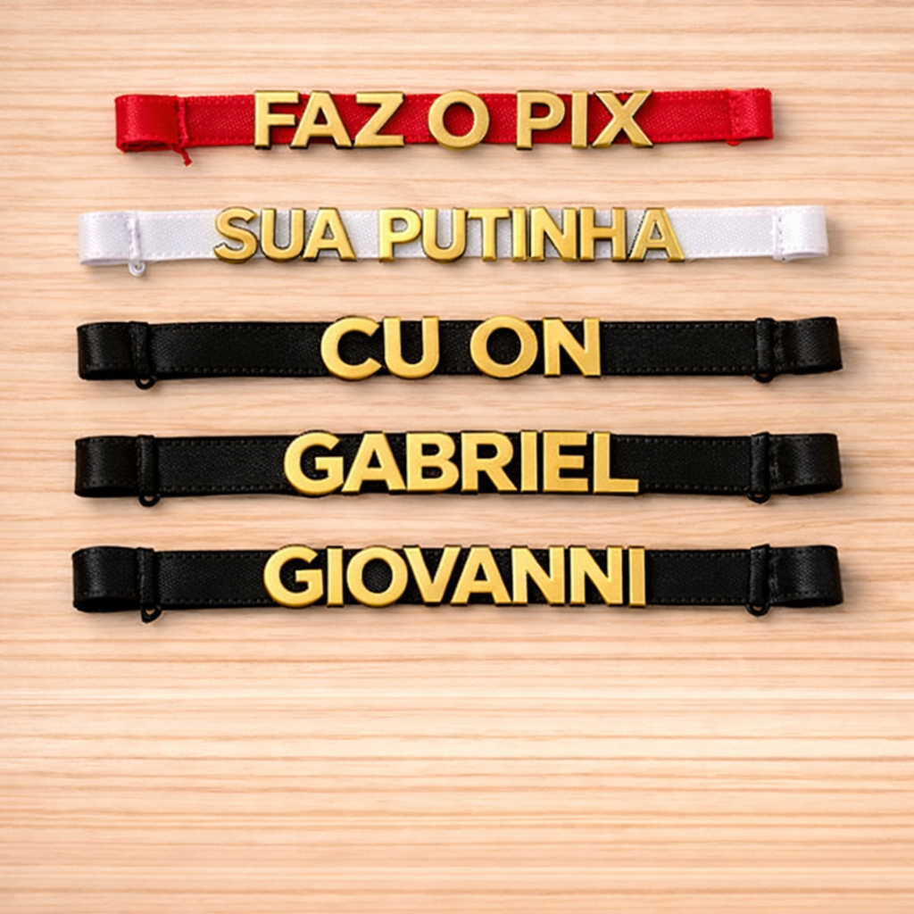 Acessório de Calcinha Lingerie Personalizada com 