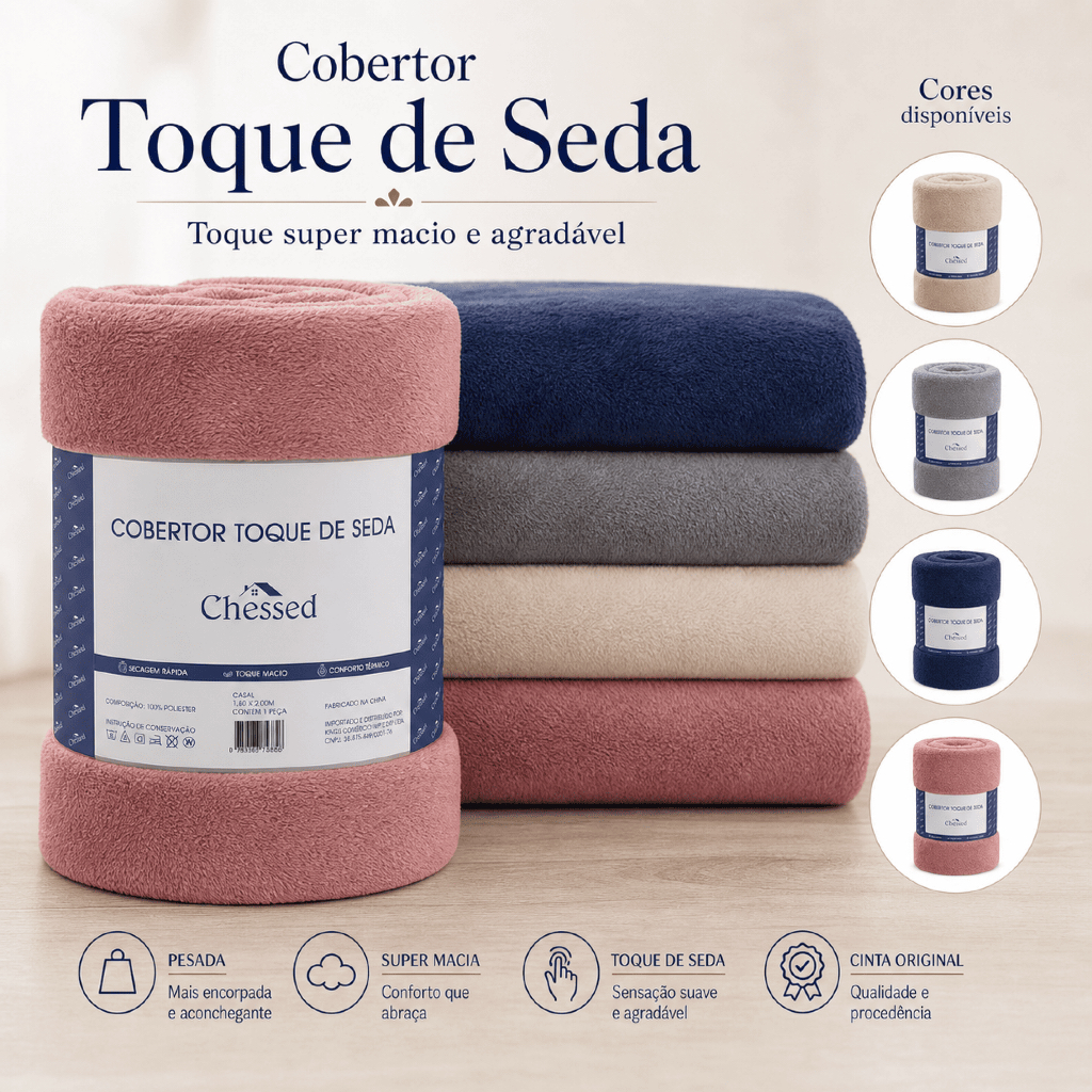 Cobertor Manta Casal Queen 300g Fleece Macio Pesad