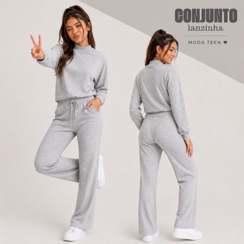 Conjunto Feminino Lanzinha Teen Infantil Juvenil I