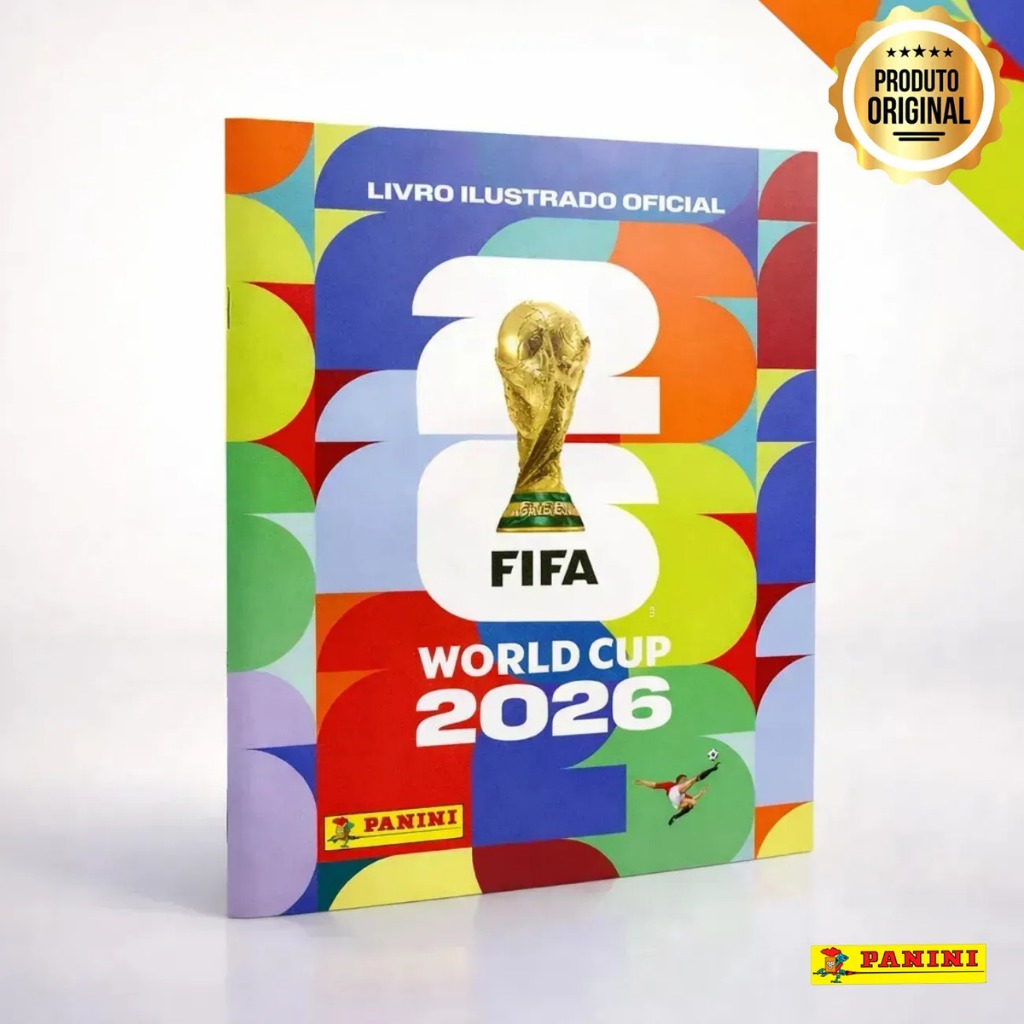 Album Da Copa Do Mundo 2026 Capa Mole Brochura Fif