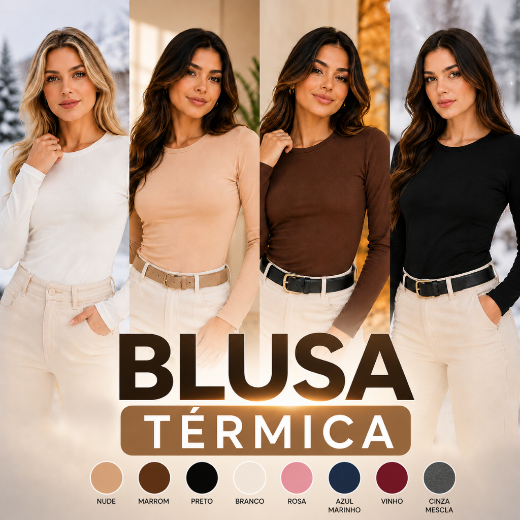 BLUSA TÉRMICA PELUCIADA | SEGUNDA PELE | MANGA LO
