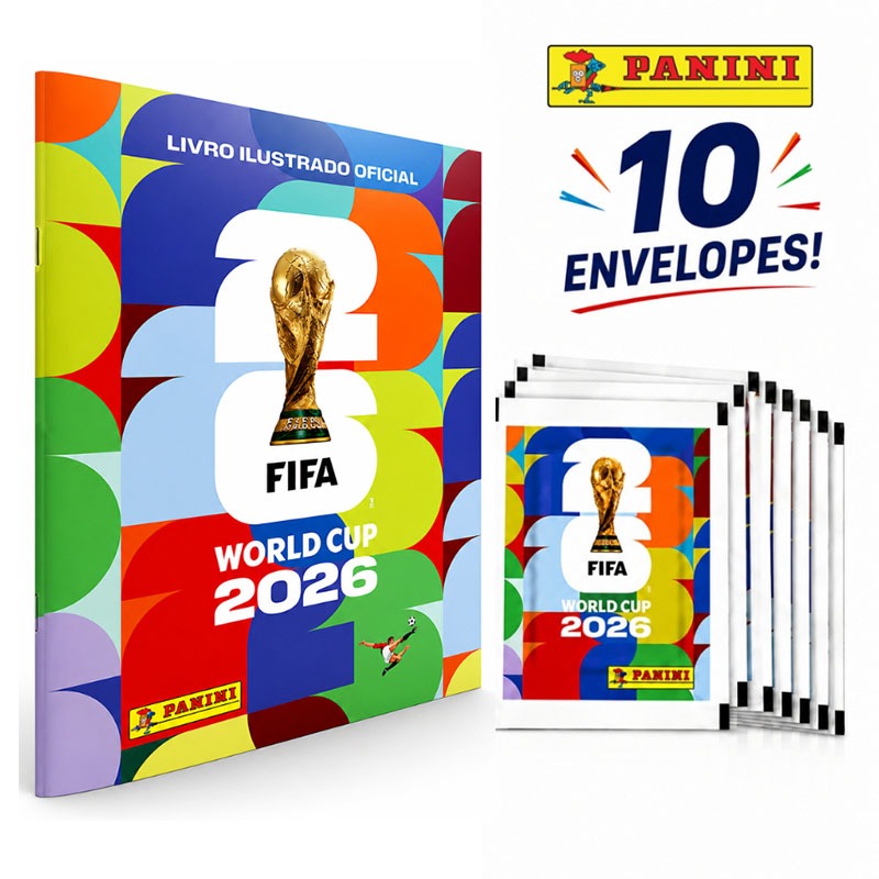 Álbum Copa do Mundo 2026 Panini Originais | Álbu