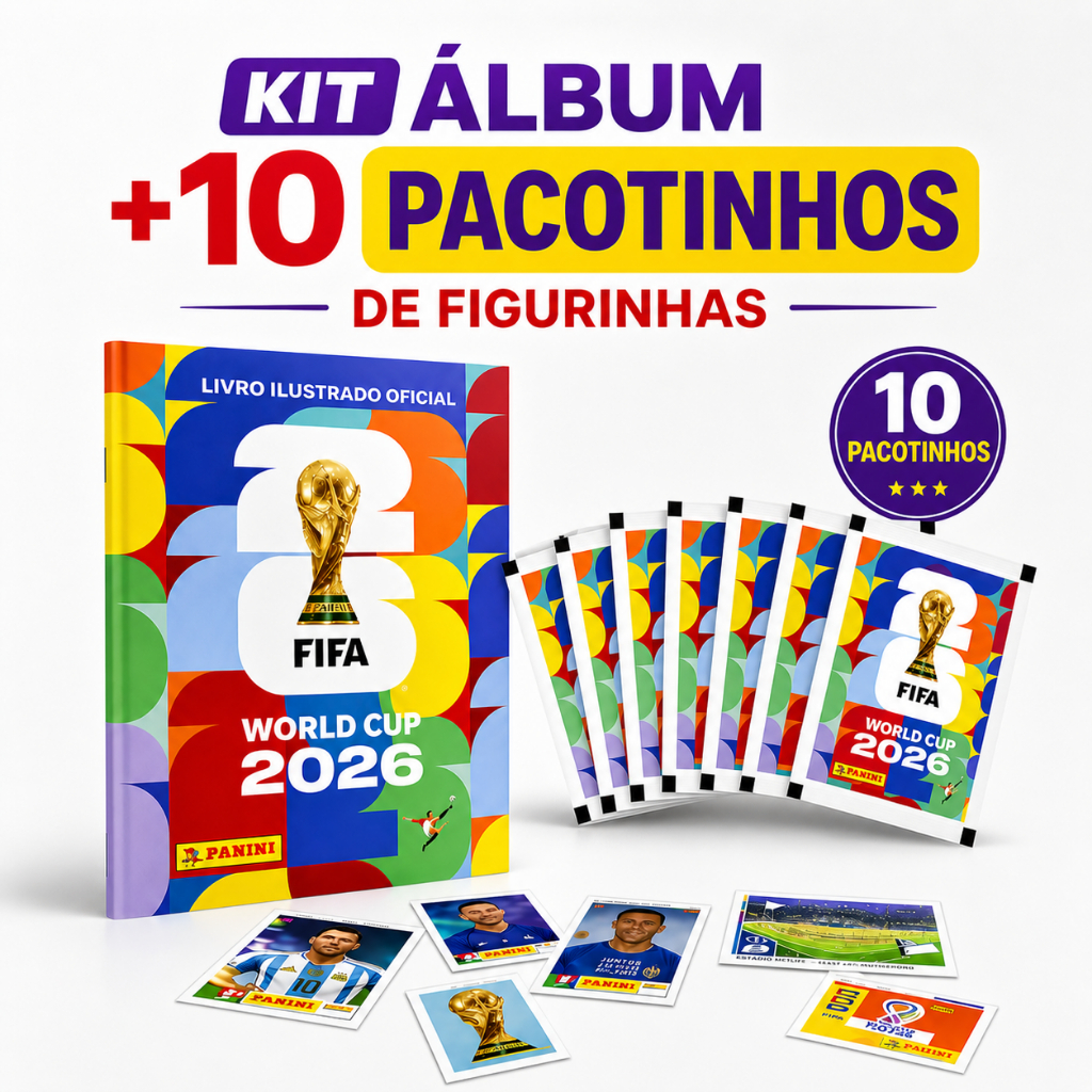 Álbum De Figurinhas Oficial Copa Do Mundo FIFA 20