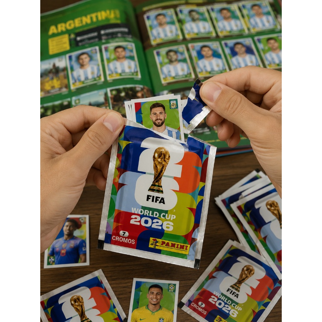 Kit 7/21/35 Figurinhas Oficiais Para Álbum Copa D