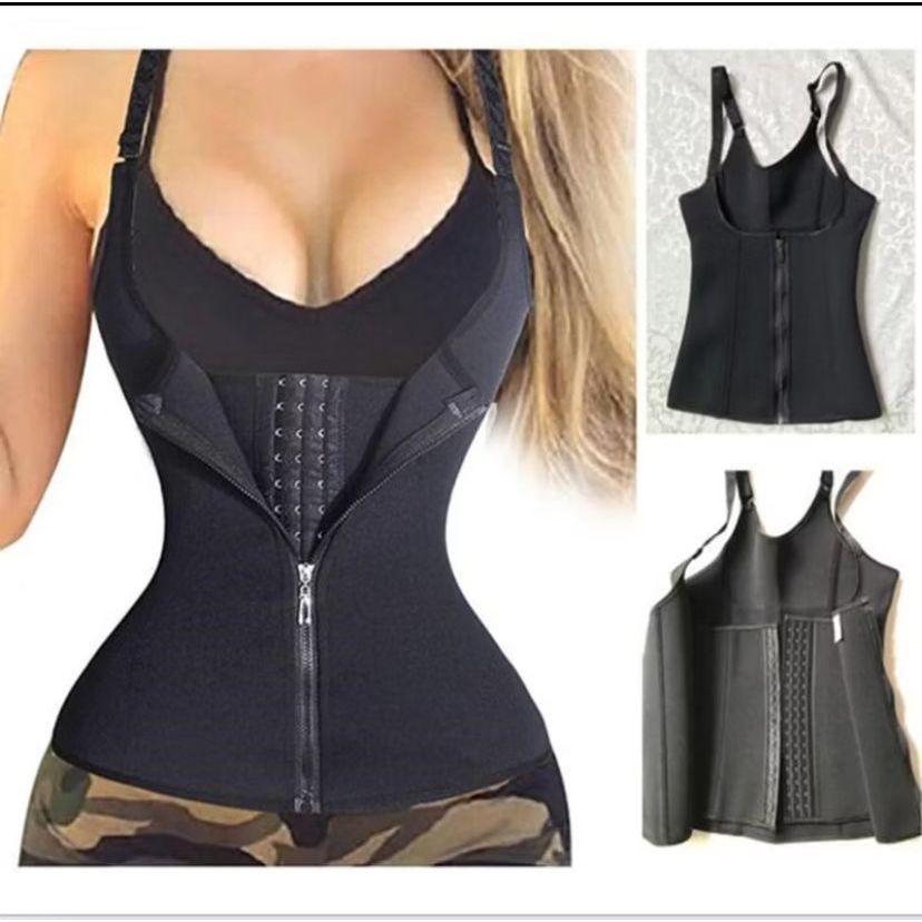 Cinta Modeladora Feminina com Zíper Cintura Dupla