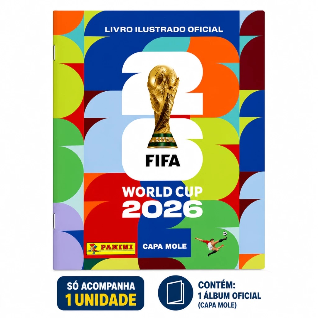 Álbum da copa do mundo 2026 Oficial