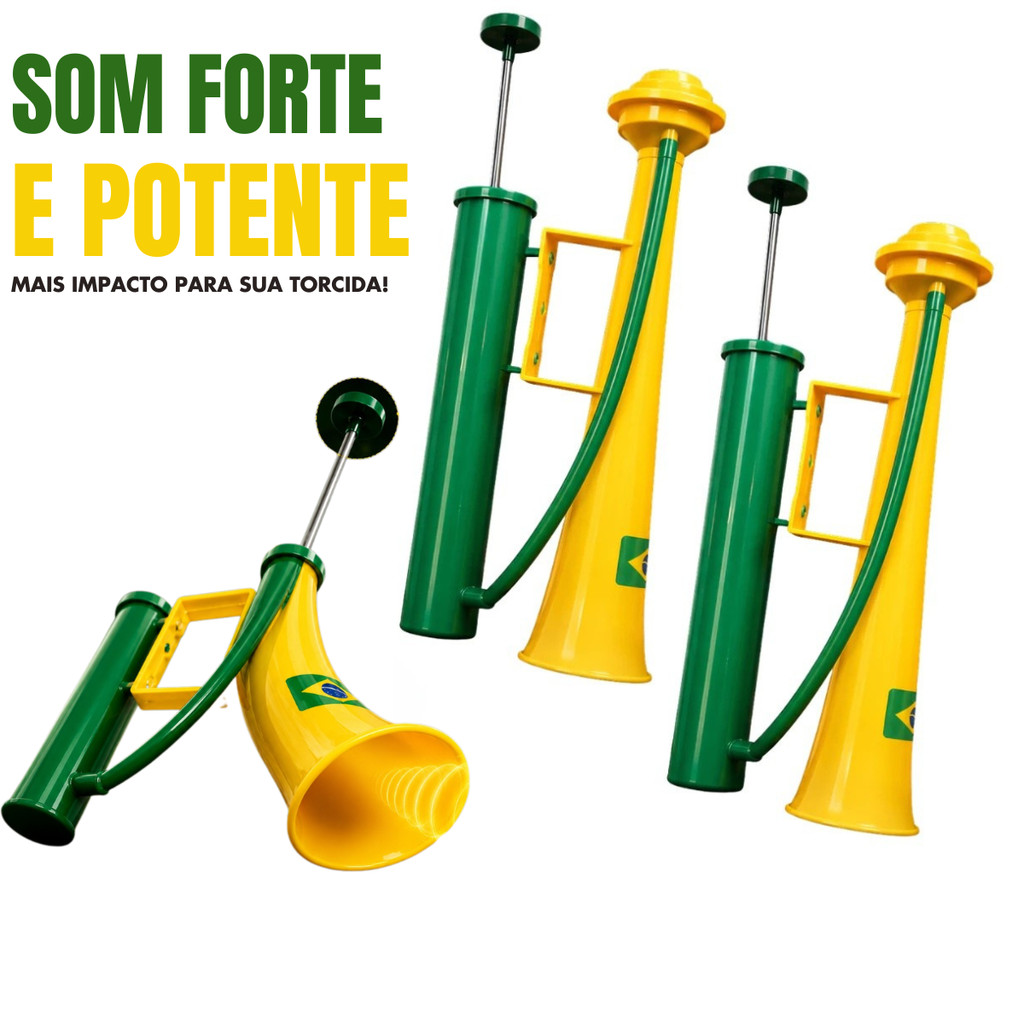 Vuvuzela Buzina Corneta Potente para Comemoração