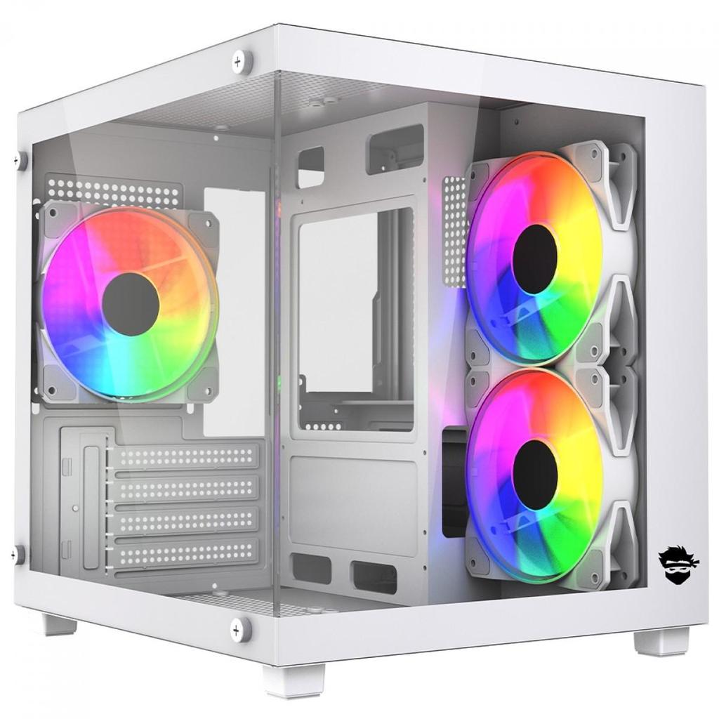 Gabinete Gamer Ninja Ryomaru, Mini Tower, Vidro Te
