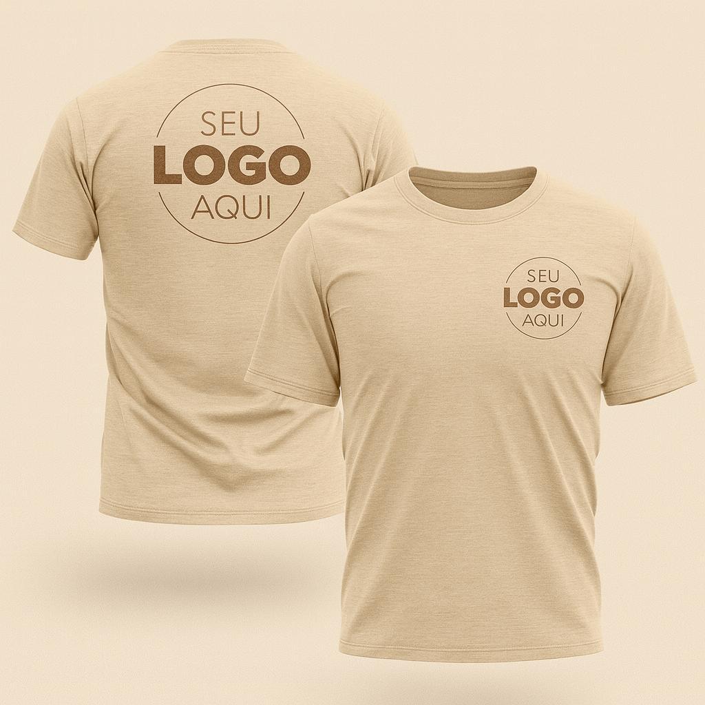 Camiseta Personalizada Basica Estampada Uniforme E