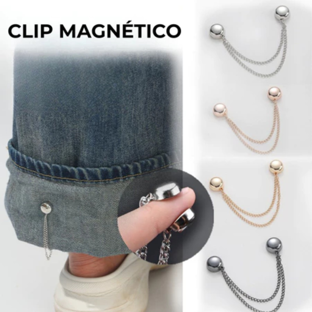 Clipe Magnetico Multifuncional Para Ajuste e Estil