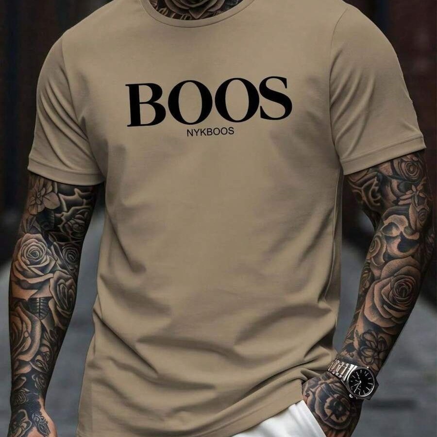 Camiseta Masculina Importada Bo..os Camisa 100% Al