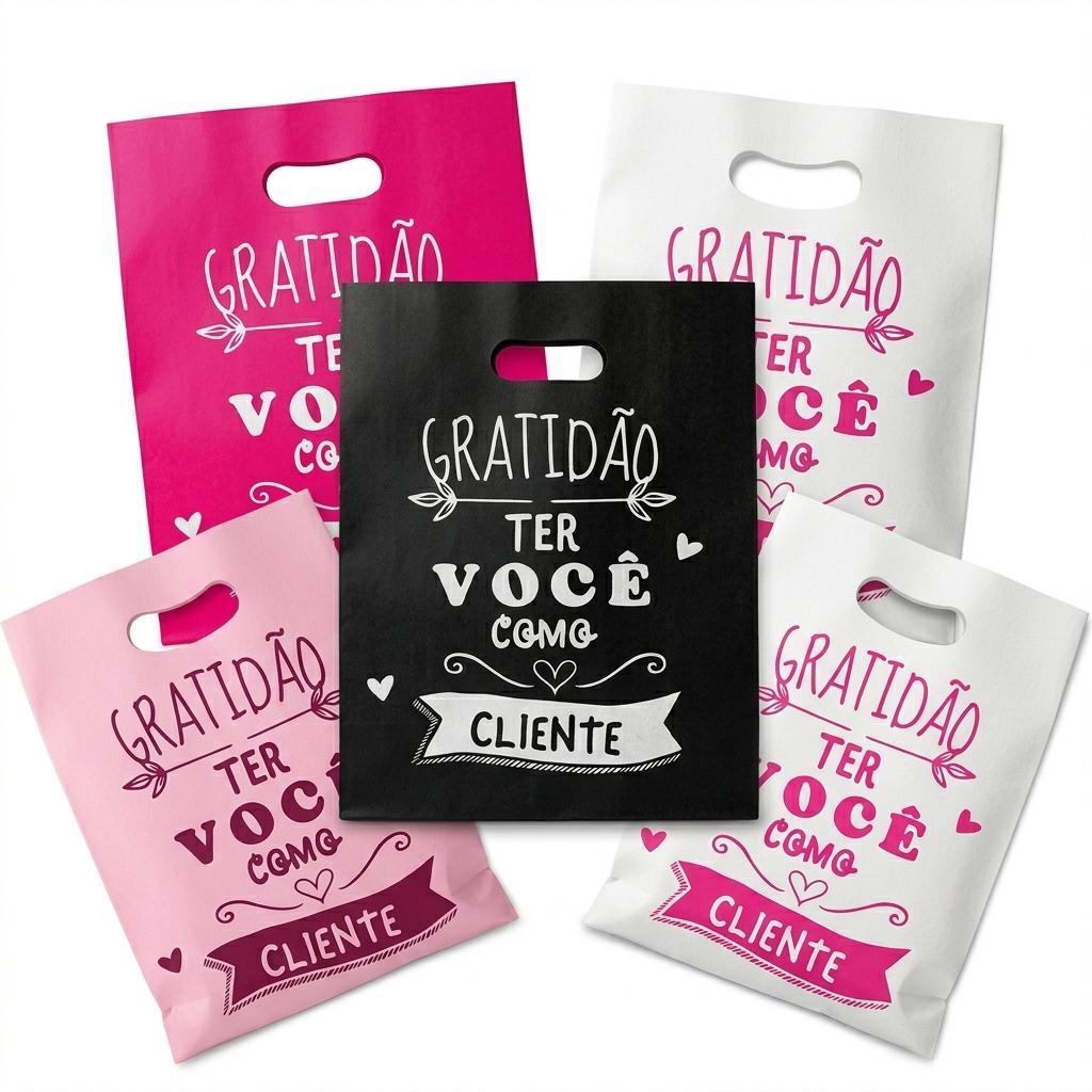 Sacola 20×30 Boca de Palhaço Personalizada c