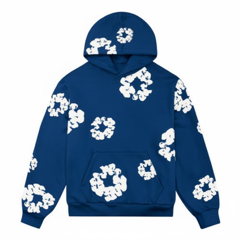 Moletom Flores de Inverno | Hoodie Estampado Premi