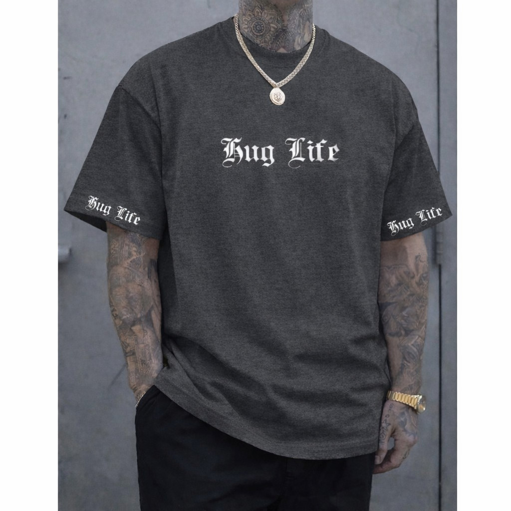 Camiseta T-Shirt 100% Algodão Estampada Thug Life