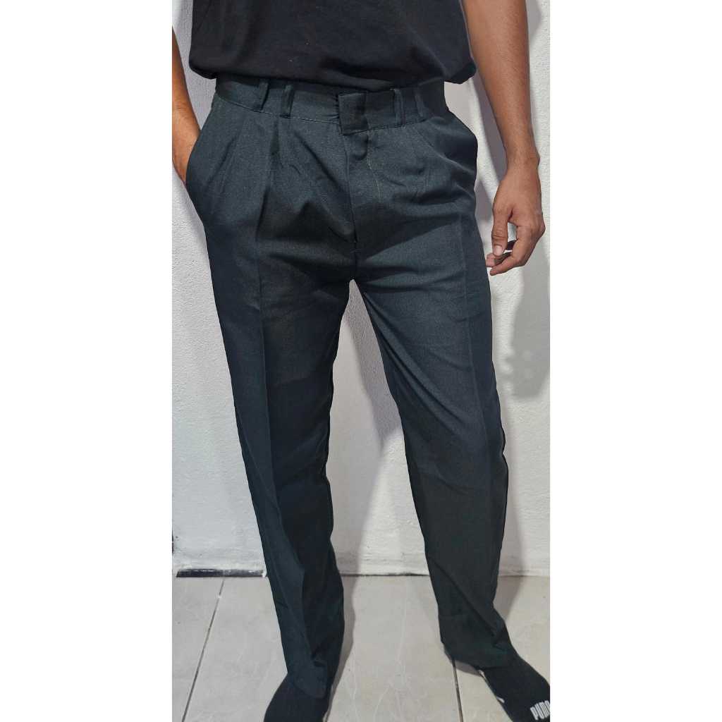 Calça Masculina Social Tradicional Reta Oxfordine