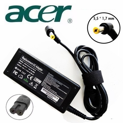 Fonte Carregador Acer Para Notebook Acer 19v 3.42a