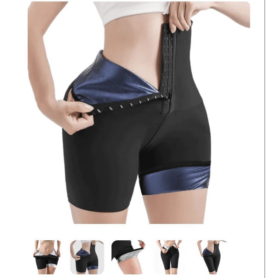 Shorts Modelador efeito sauna e Queima de Gordura 