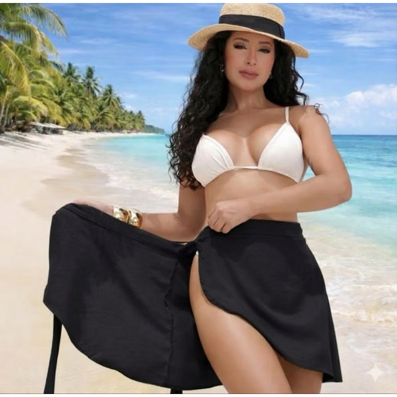 Saída de Praia Envelope Ajustável Curta Premium 