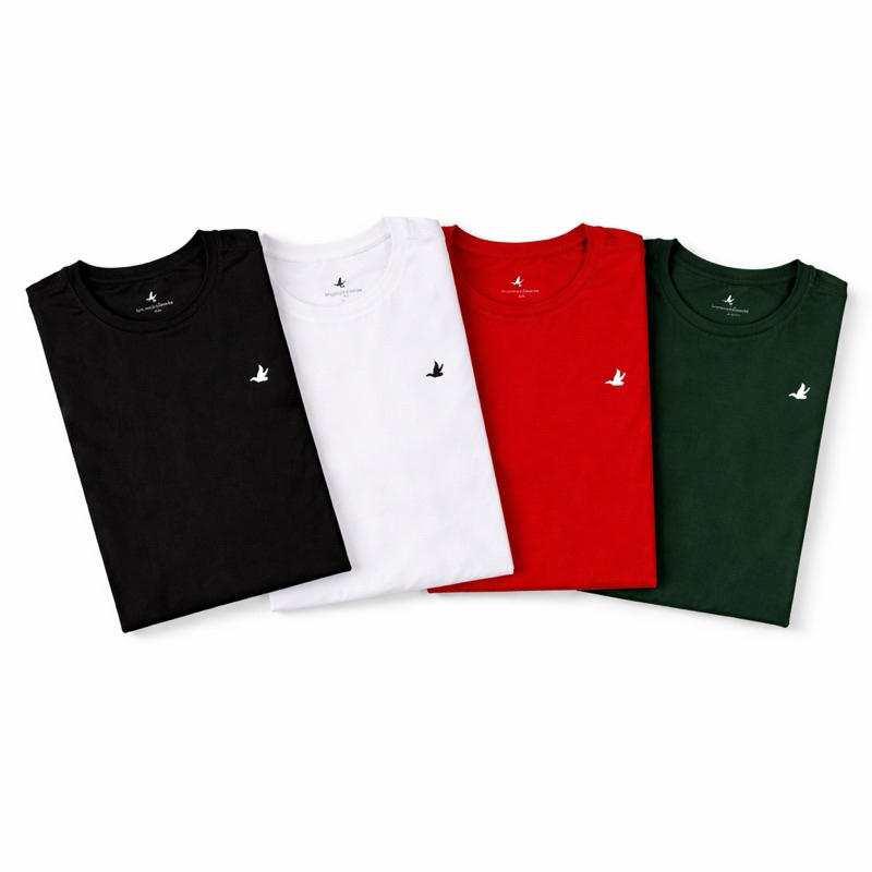 Camiseta Brooksfield Masculina Algodão Peruano 40