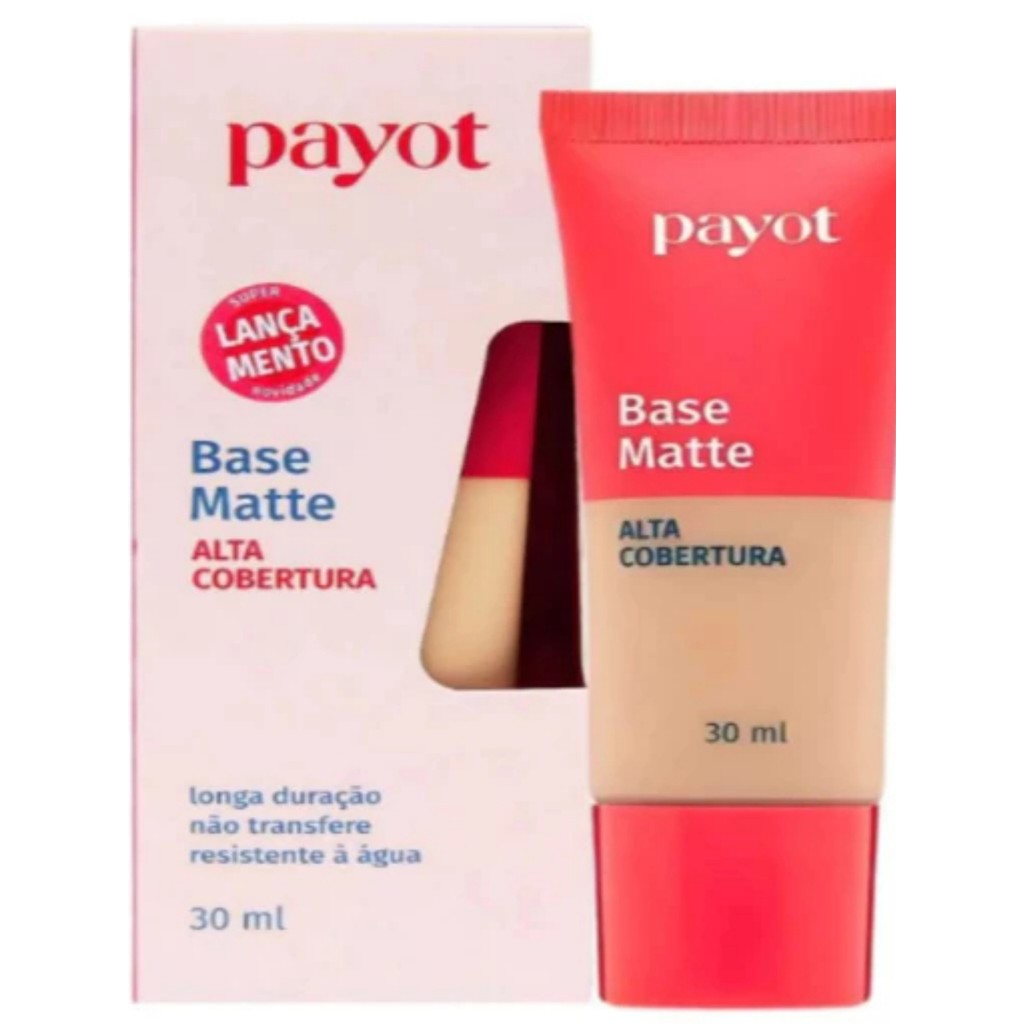 Base Líquida Matte Payot 30ml  Alta Cobertura, Lo