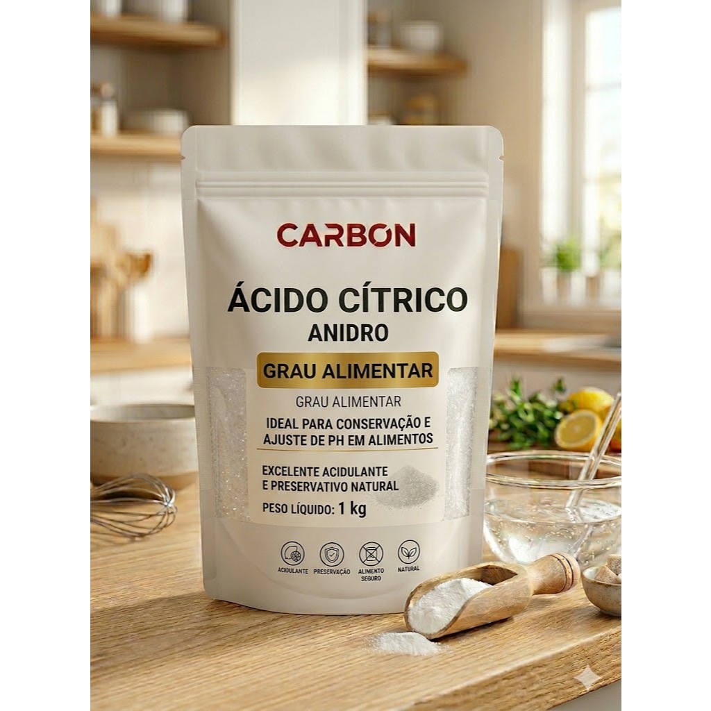 Ácido Cítrico Anidro 1kg