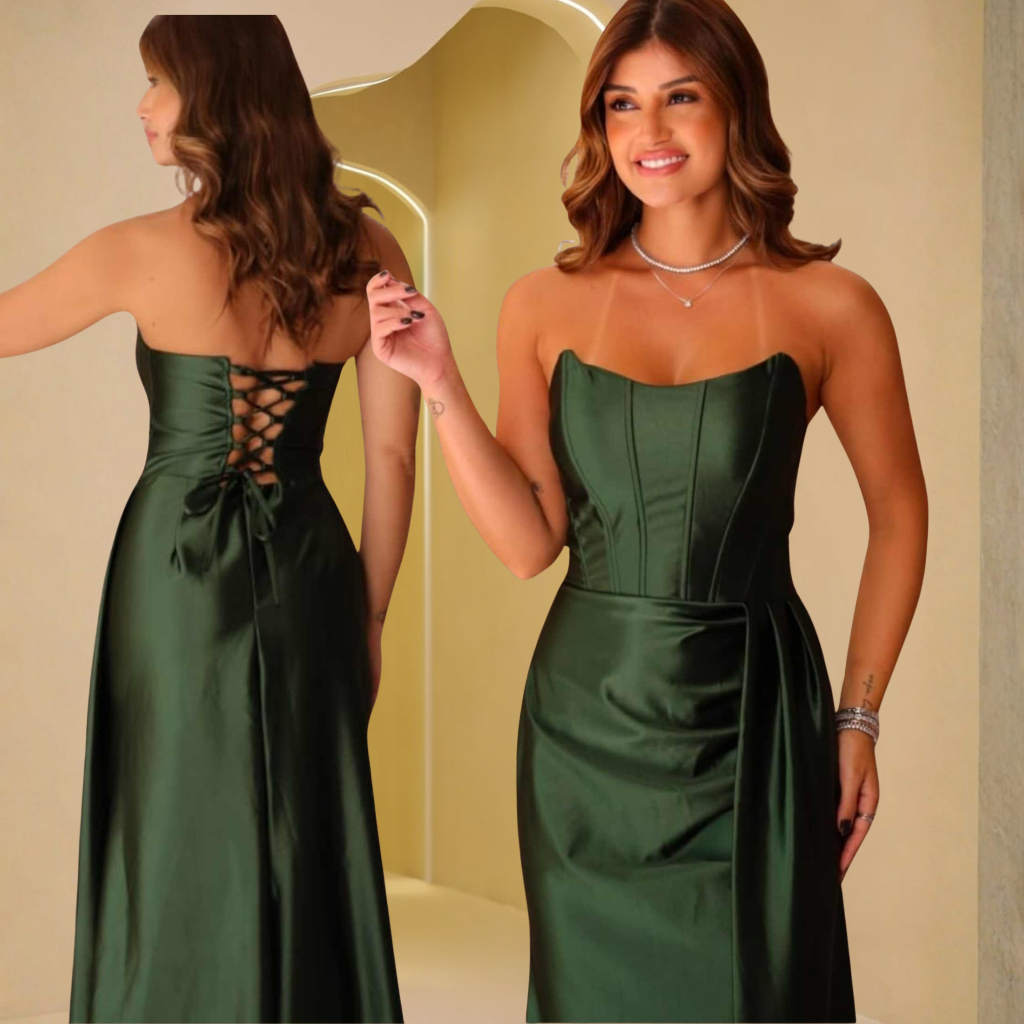 Vestido de Luxo para Madrinha, Formatura e Eventos