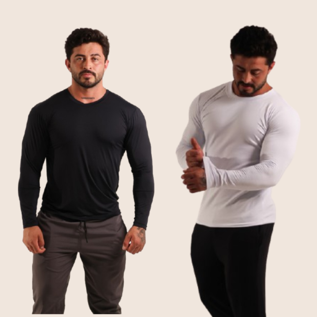 Kit 2 Blusa de Frio Segunda Pele Térmica Peluciad