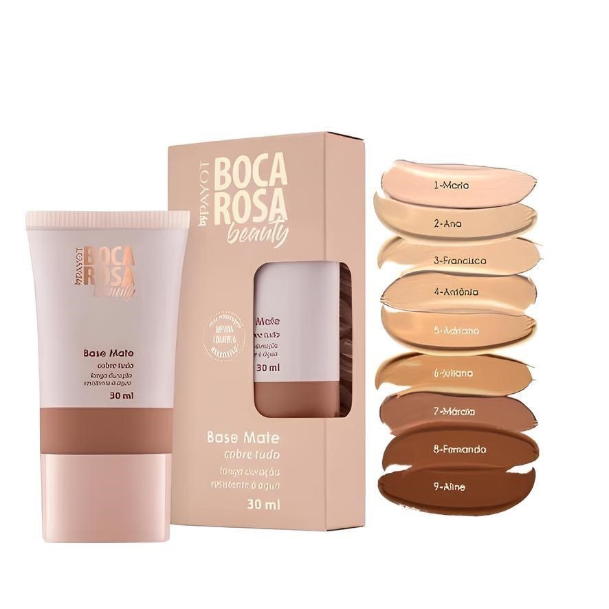 Base Mate Cobre Tudo 30ml Boca Rosa Beauty By Payo
