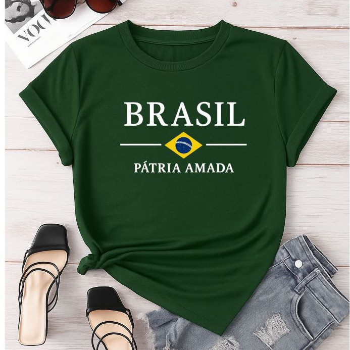 Camiseta Camisa Masculina Feminina Em Algodão Blu