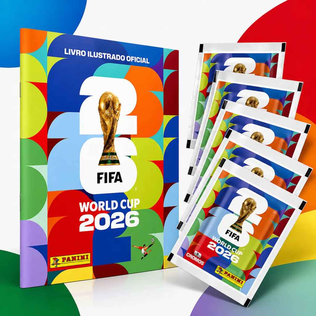 Kit Álbum Copa do Mundo 2026 Fifa World Cup Colec