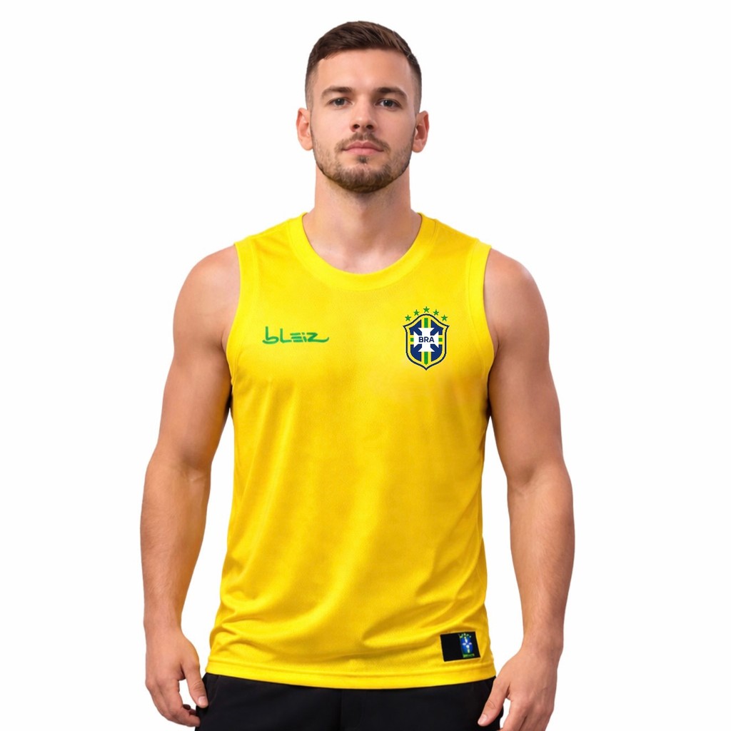 Regata Esportiva Masculina Dry Fit Fitness Academi