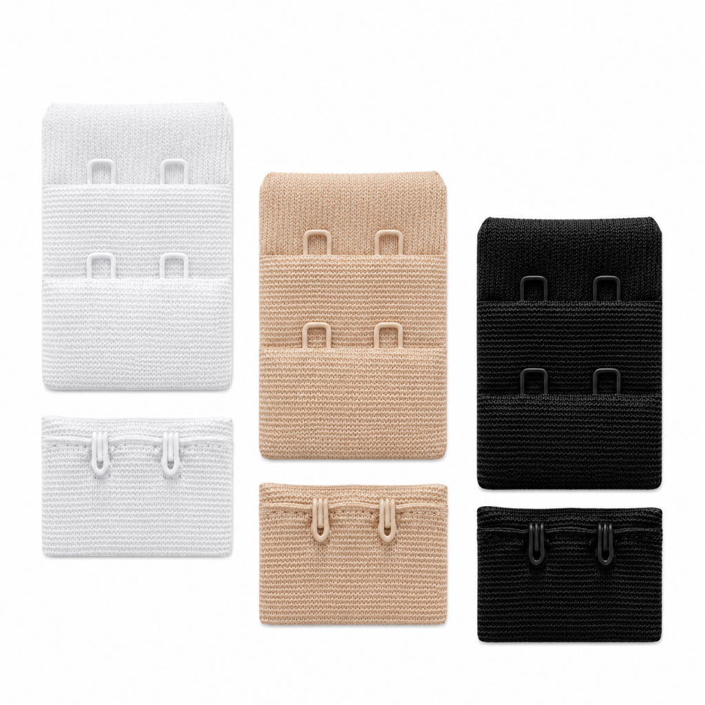 Fecho Colchete Duplo (Kit 10 Pares) Extensor 2 Gan
