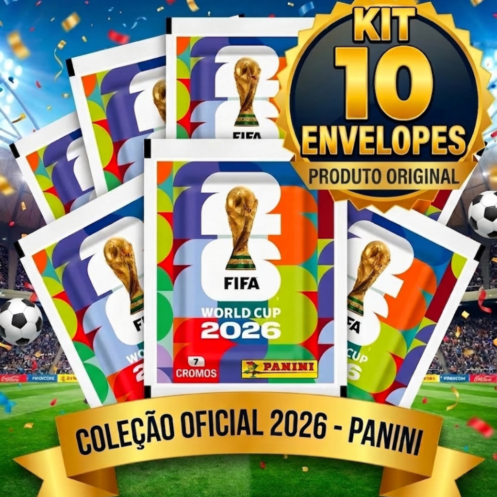 Figurinhas Copa do Mundo 2026 Produto Original Com