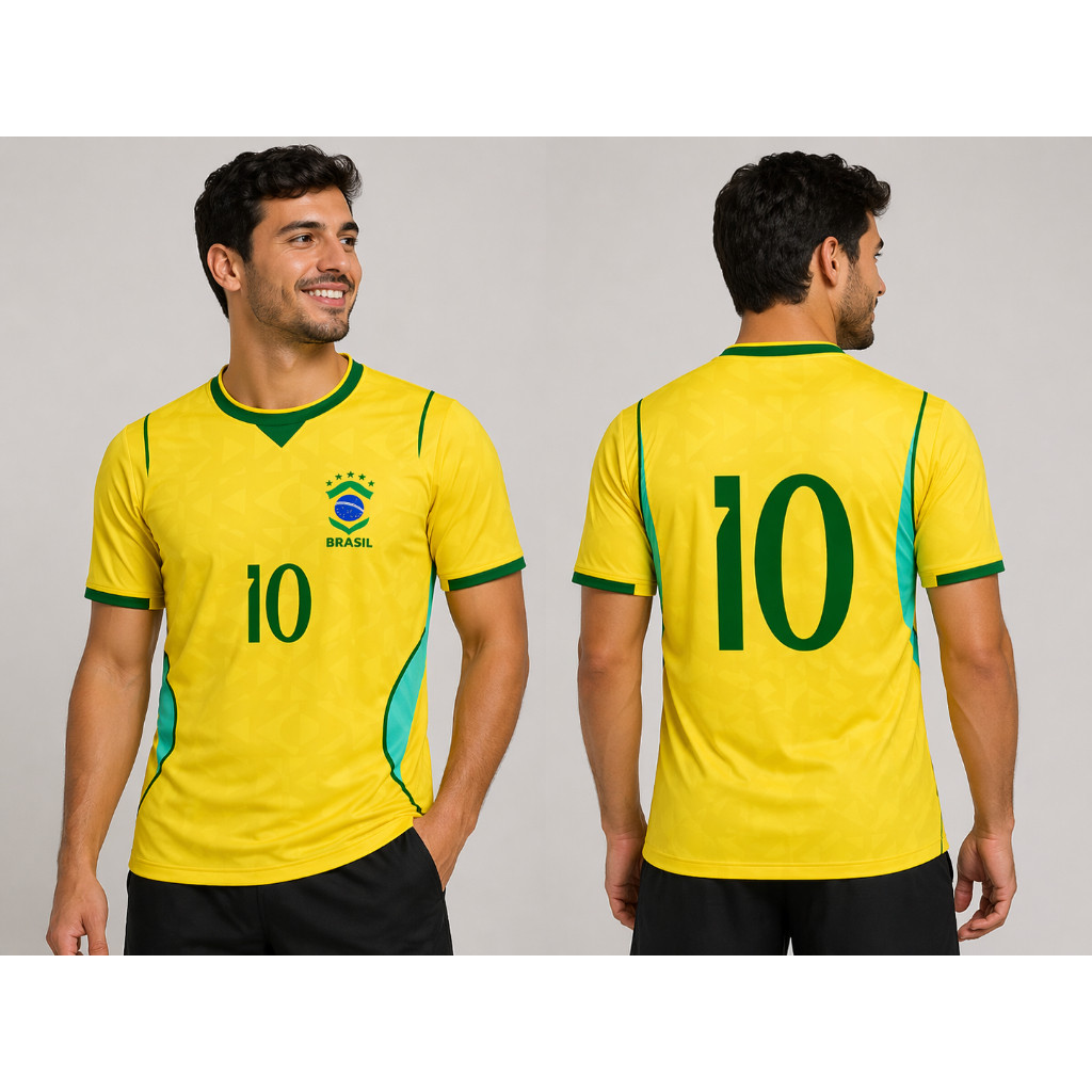 Camisa Amarela Brasil Principal Copa 2026