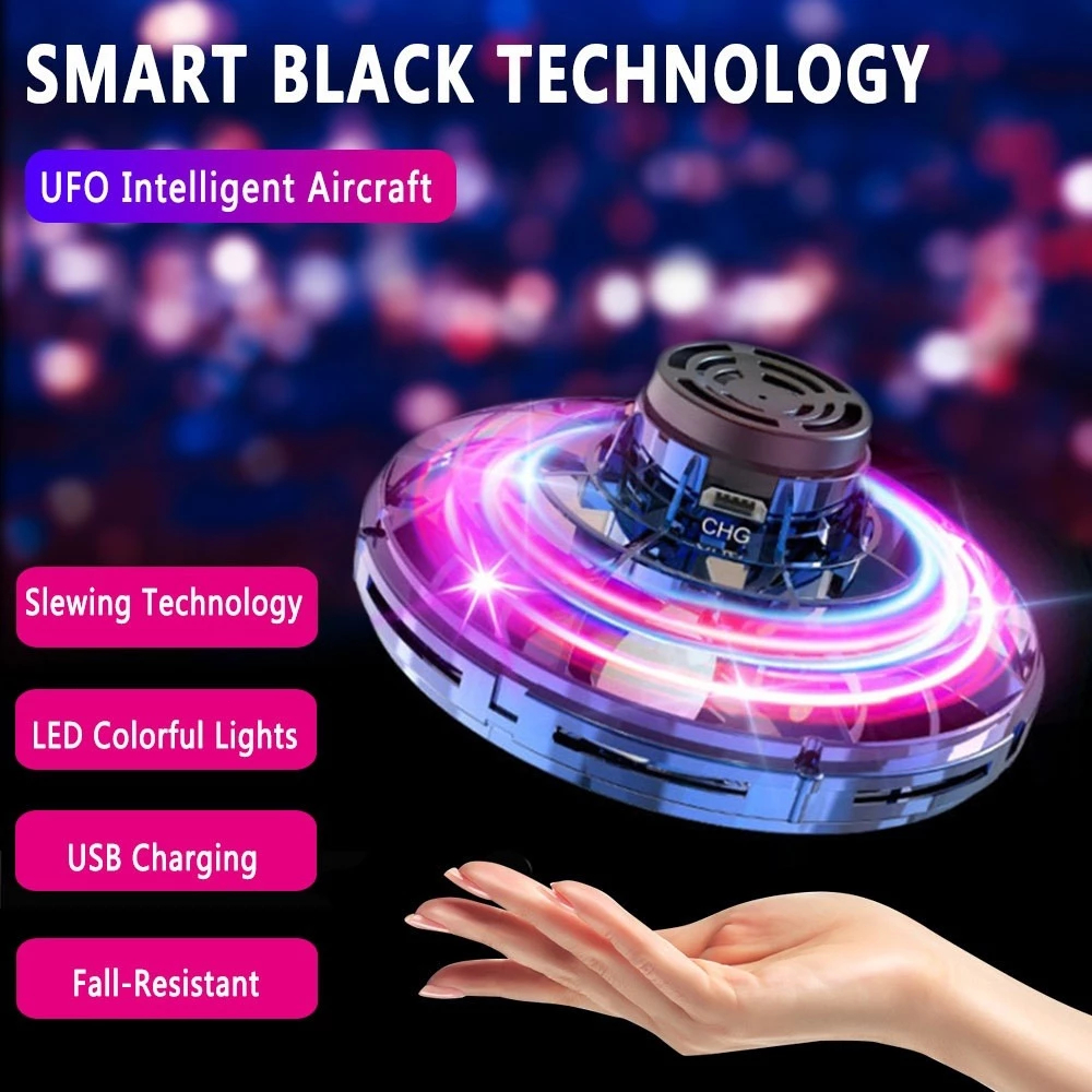 Premium Flynova Flying UFO Brinquedos Rotativos Vo