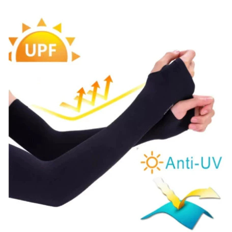 1/2/3 Pares Manguito Proteção Solar UV Fina Bra�