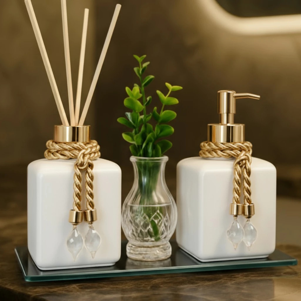 Kit Lavabo Pet Kit Completo 300 ML Luxo Com Bandej