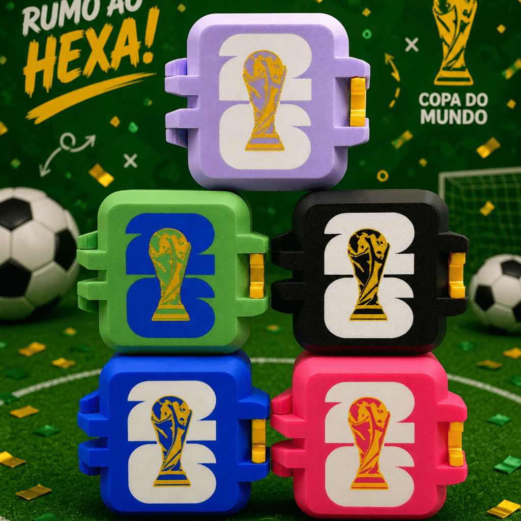 Porta Figurinhas Álbum Copa do Mundo Resistente B