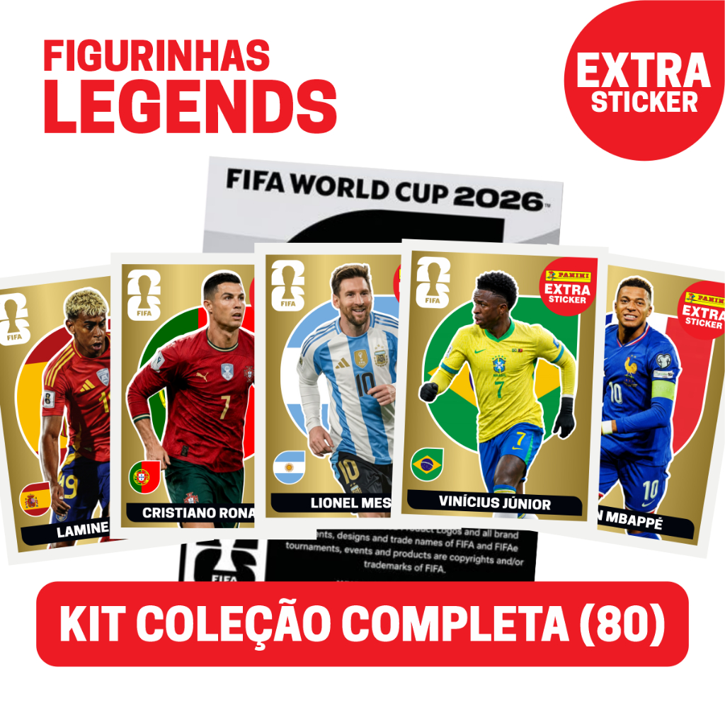 Kit Todas as Legends Coleção Completa Extra Stic