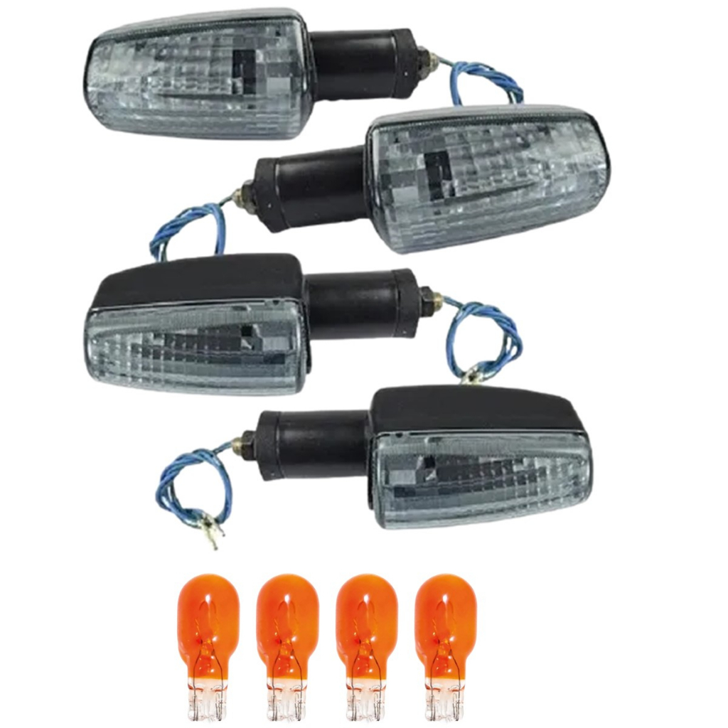 04 Piscas Seta Modelo Fume Mod Xre 300 Cb 300 Twis