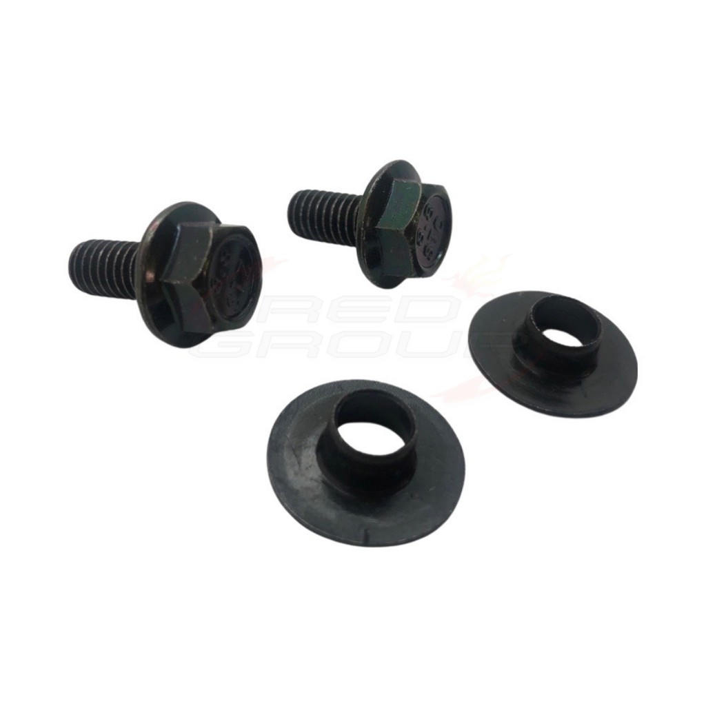 02 Parafusos + 2 Buchas Protetor Corrente Titan 15