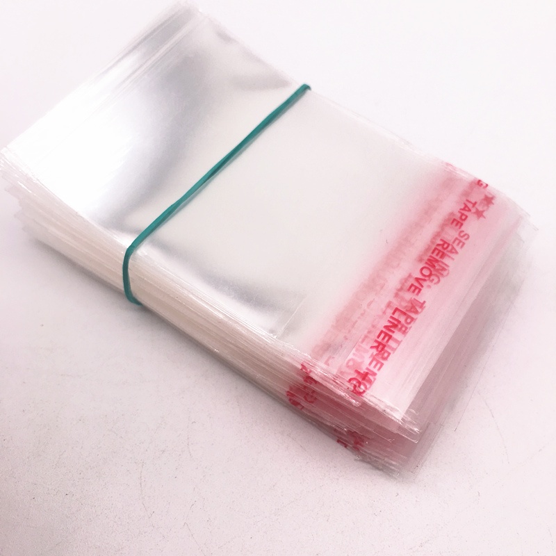 Saco Adesivado Plastico Transparente C/ Aba 5×