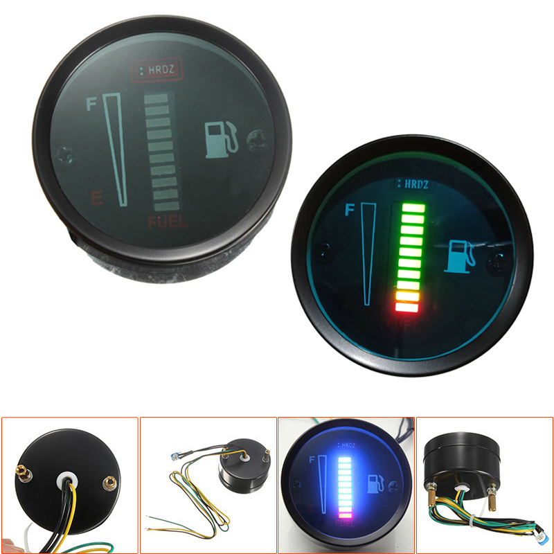 12V/24V Universal 52mm Medidor De Nível De Combus