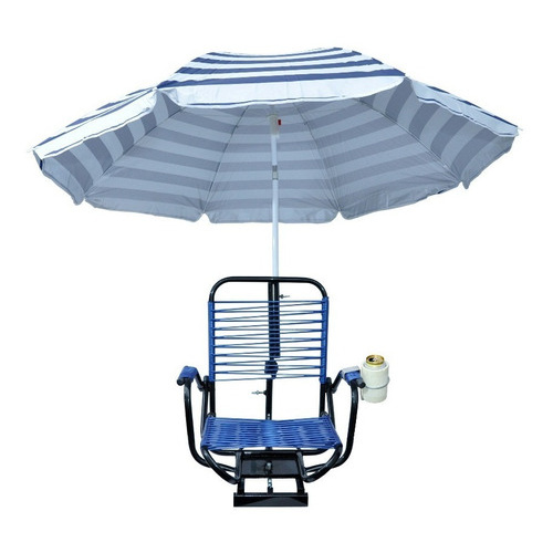 Cadeira Para Barco Com Braço E Suporte De Guarda