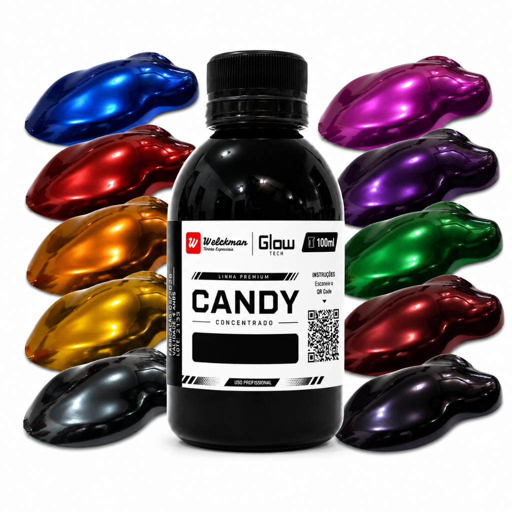Tinta Candy Concentrado Automotiva – Não De