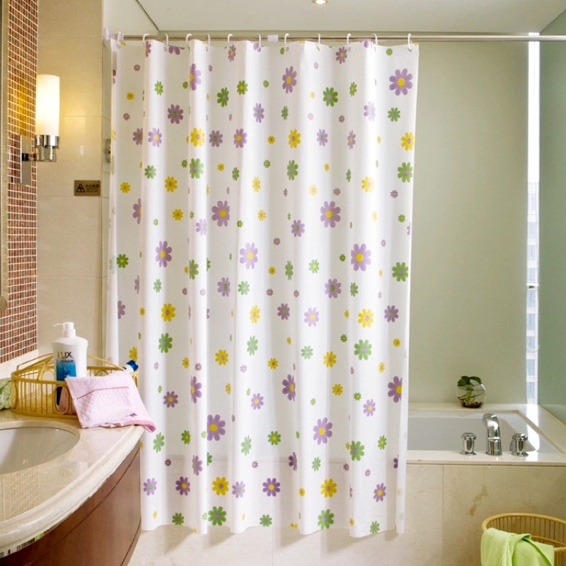 Cortina Para Box Tecido Poliéster 170*180CM de M�